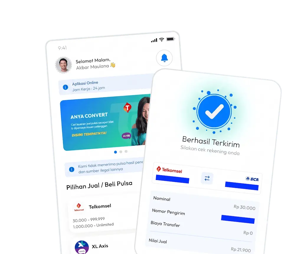 Jasa Convert Pulsa Jadi Uang Terpercaya | Anya Convert